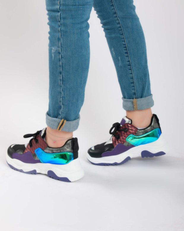 Space Sneakers - Purple
