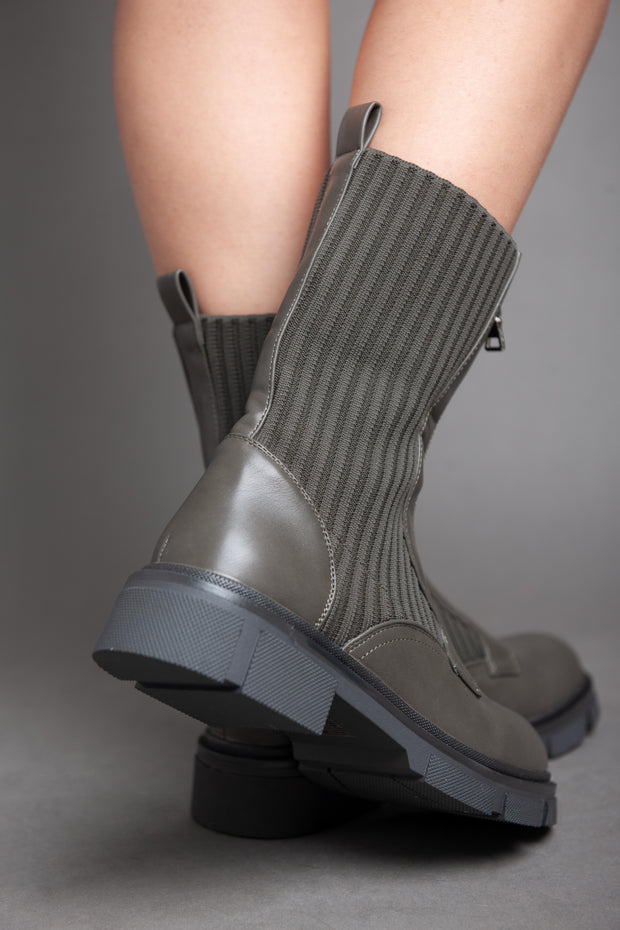 Sided Socks - Half Boot - Green