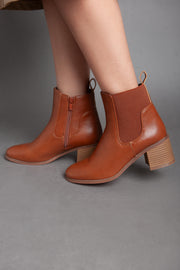 Classic Ankle Boot - Camel