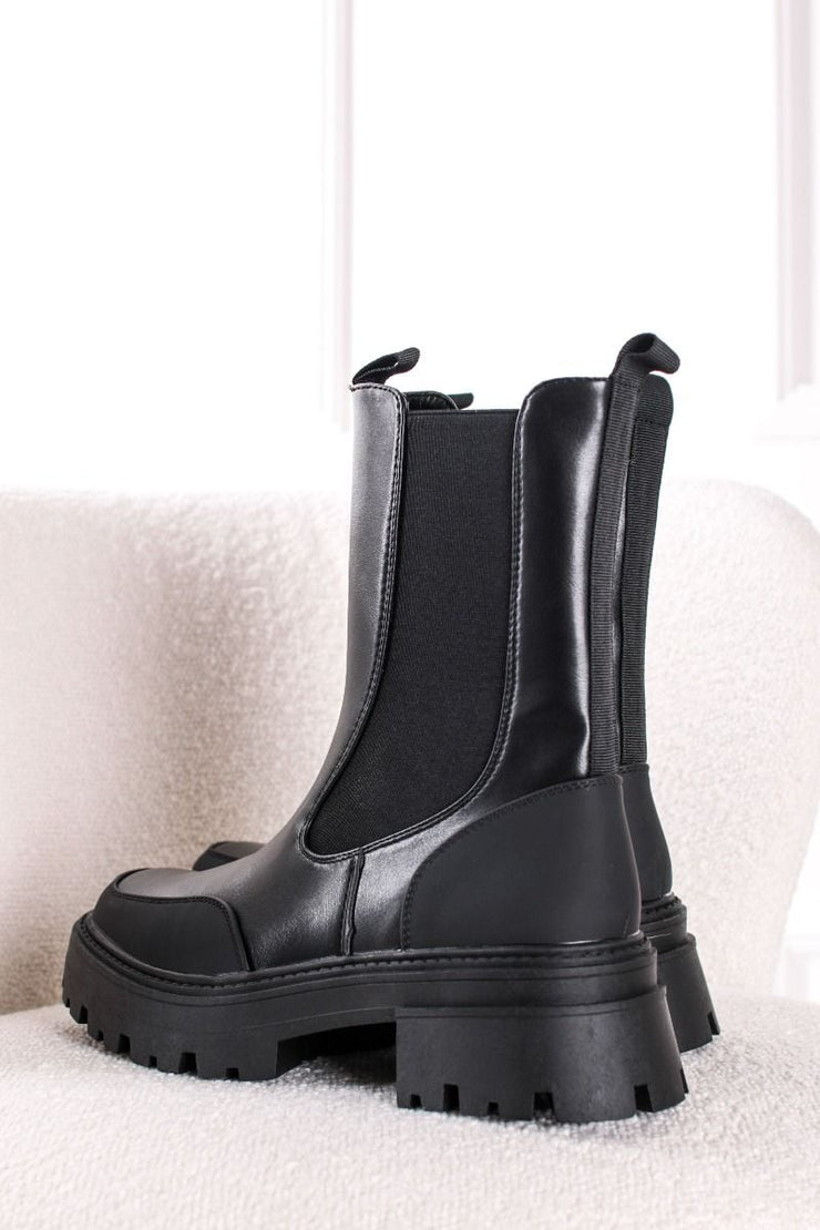 Low chelsea boots - Black