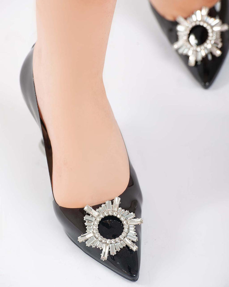 Cinderella Heels - Black