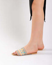 Multi-Color Light Slipper - Beige