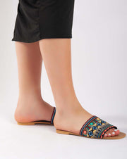 Multi-Color Light Slipper - Black