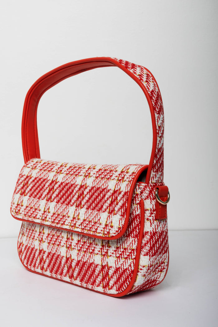 bree Colorful Checks Hand Bag