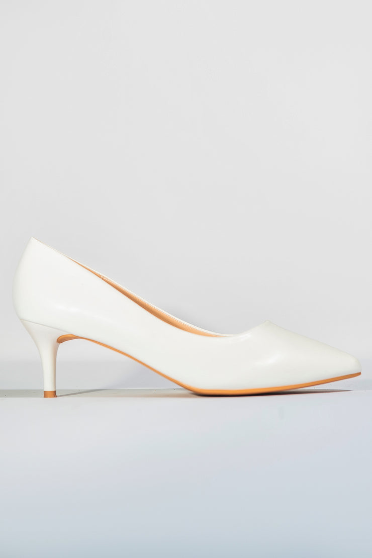 Night Out Heels - White