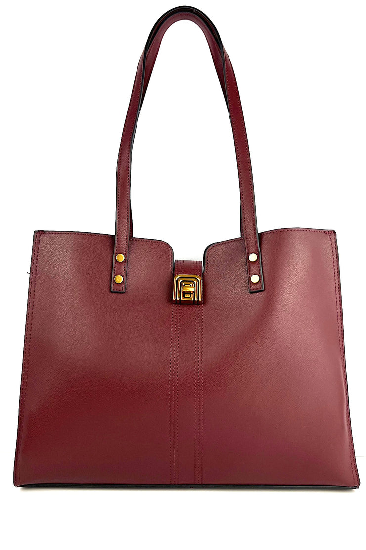 Golden Lock Classic Hand Bag