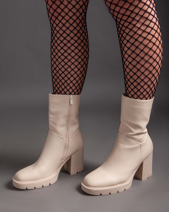 bree Classic Half Boot - Beige