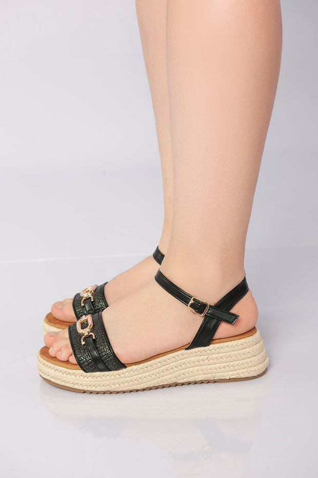 Coastal Luxe Flatform - Black