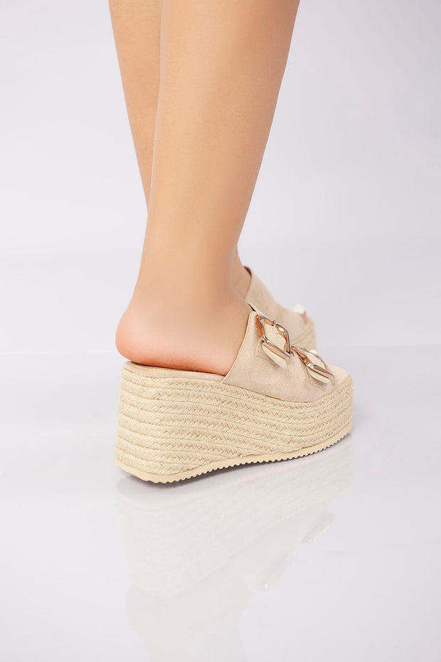 Sierra Buckle Sandal - Khaki