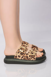 Urban Edge Slipper - Leopard