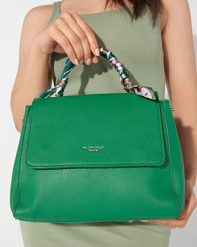 Large Sicily handbag in Green