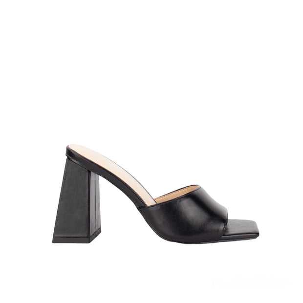 Moda block heel mules - Black