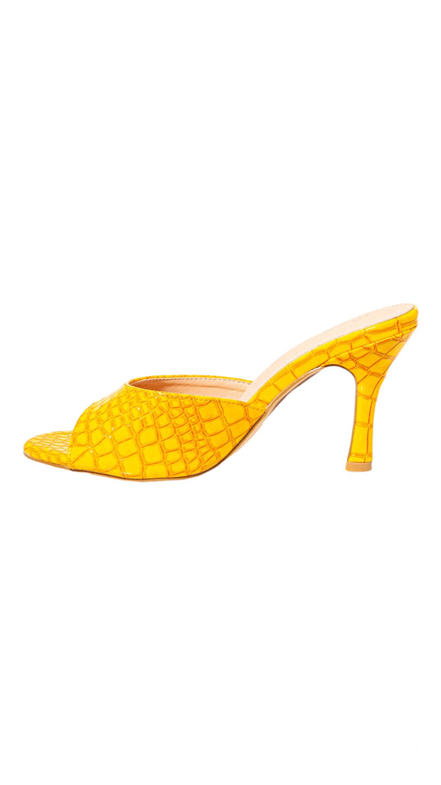 High heel sandals - Yellow