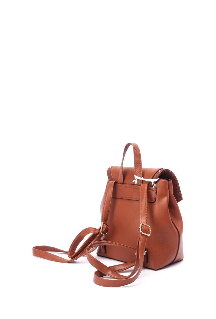 Kate leather backpack - Camel