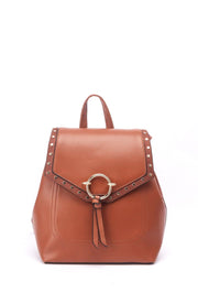 Kate leather backpack - Camel