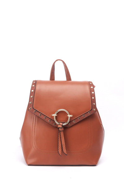 Kate leather backpack - Camel