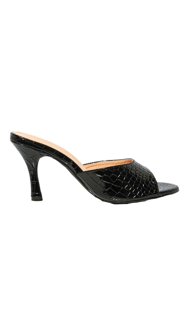 High heel sandals - Black