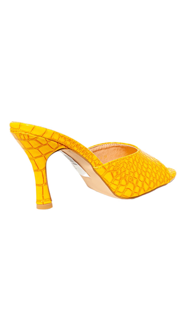 High heel sandals - Yellow