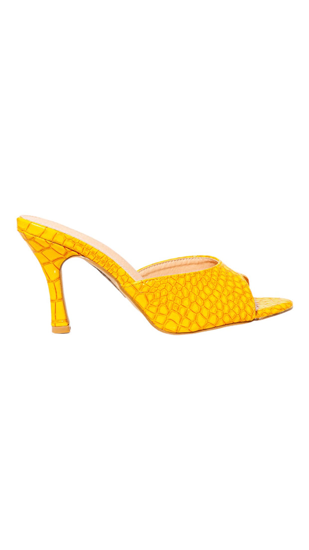 High heel sandals - Yellow